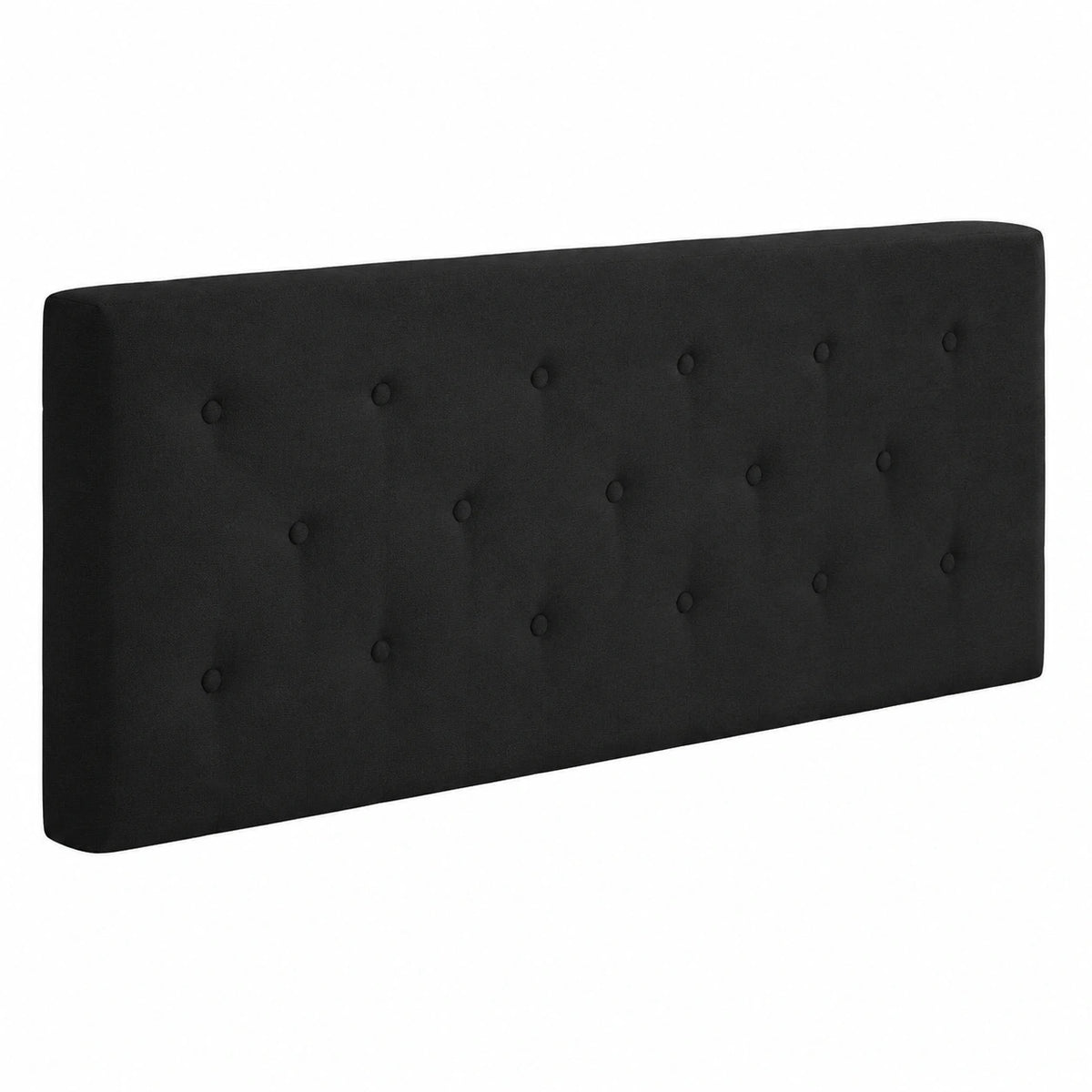 Lit, en tissu, 160 x 100 cm, coloris anthracite, pour la chambre