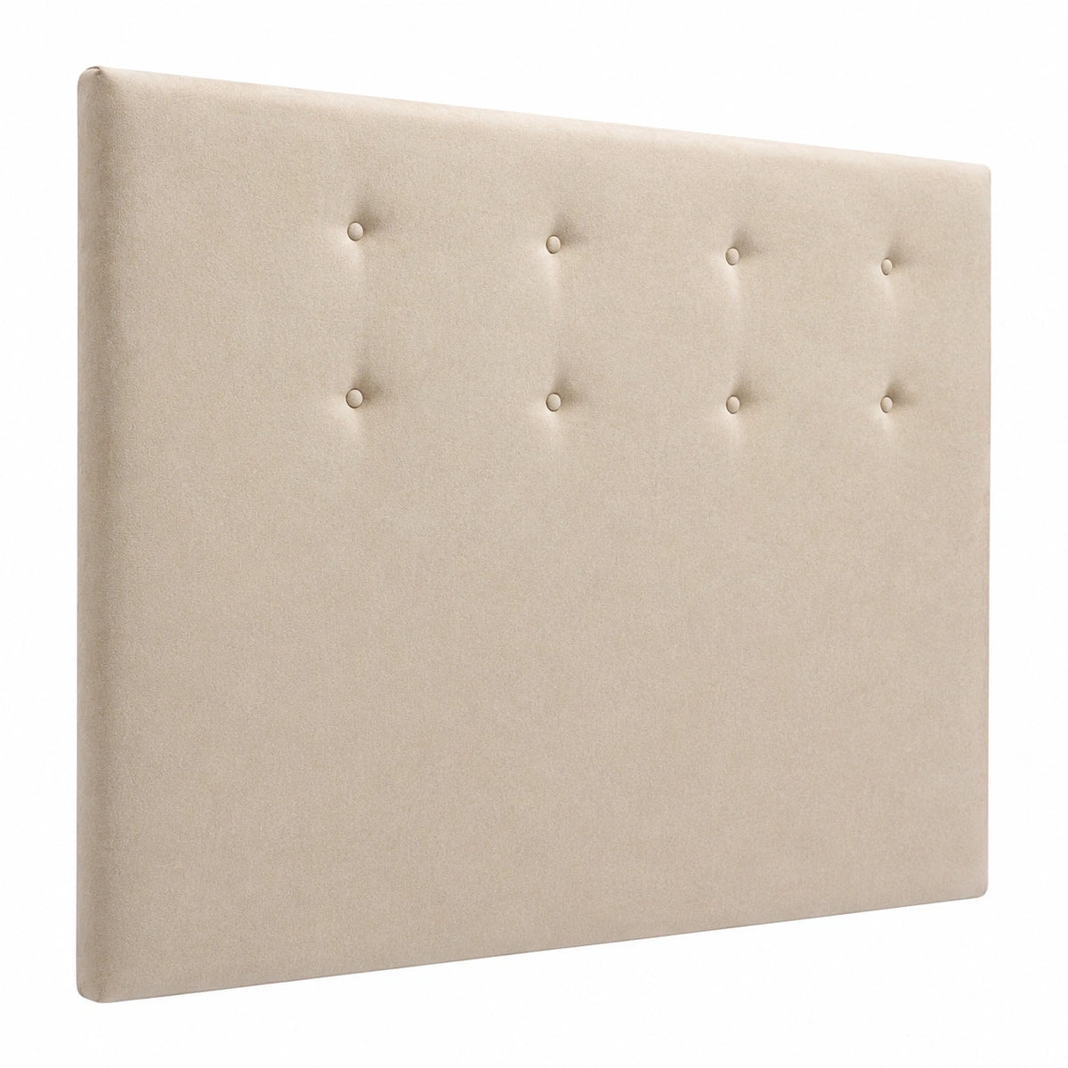 Lit, en tissu, coloris beige, 160 x 120 cm, pour la chambre