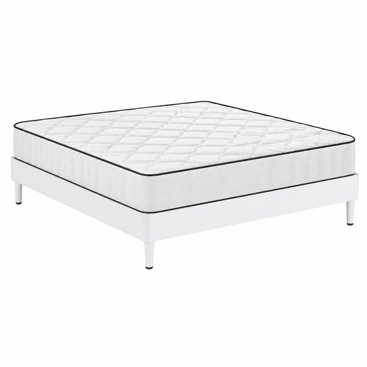 Matelas, avec sommier, 140 x 190 x 22 cm, pour la chambre