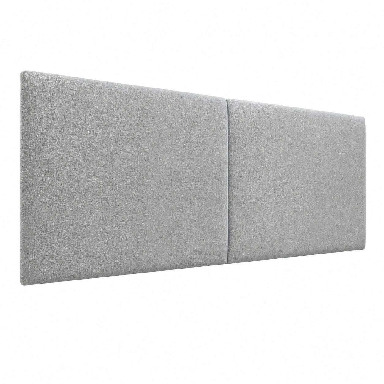 Lit, en tissu, coloris gris, pour la chambre