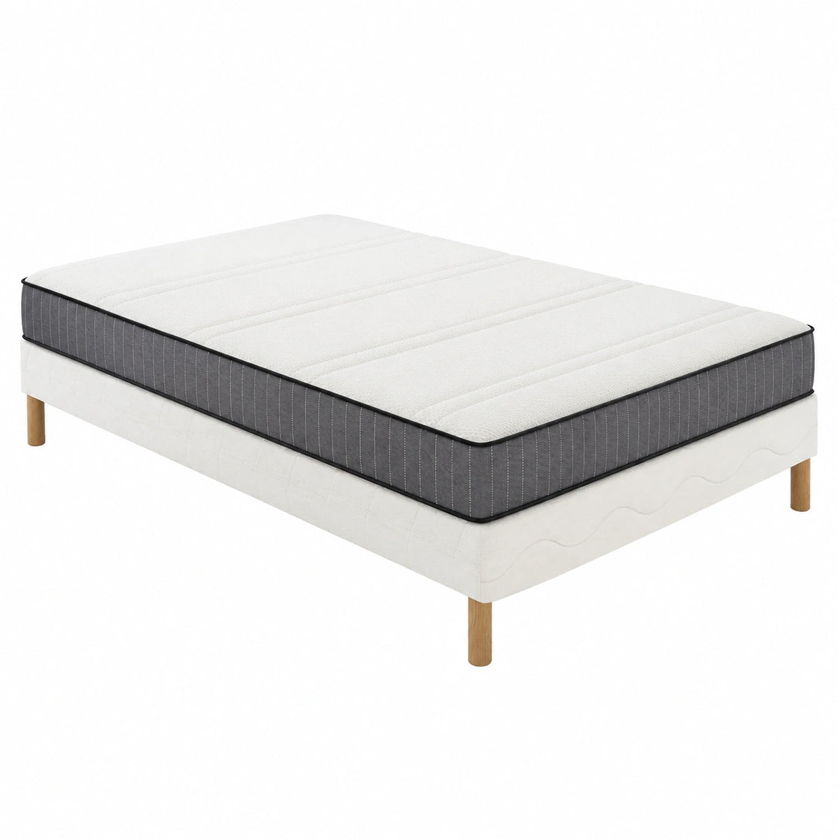 Matelas, 140 x 190 cm, avec sommier, pour la chambre